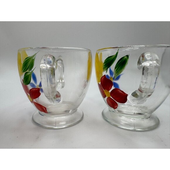 Vintage Bartlett Collins Creamer Sugar Bowl Floral Yellow Blue Gay Fad 50’s Vtg - Picture 6 of 9